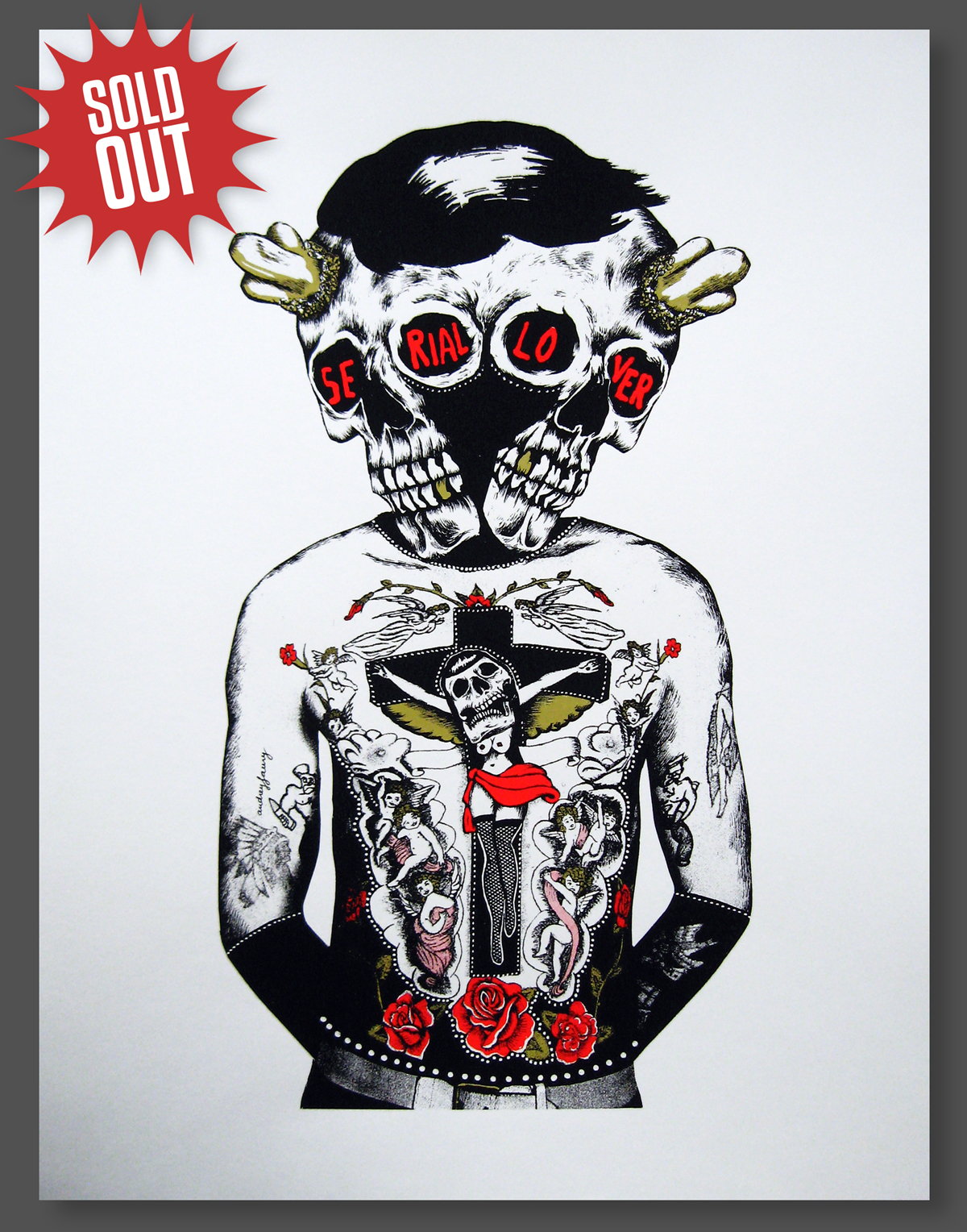 SERIAL LOVER GOD - Audrey Faury